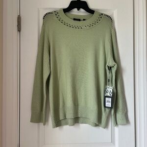 New Women’s Cyrus Sweater Gela GreenSize 1 X